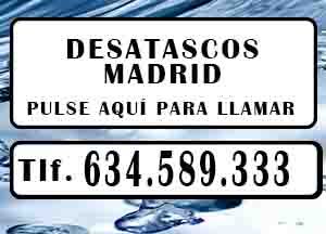 Desatascos San Martin de la Vega Urgentes